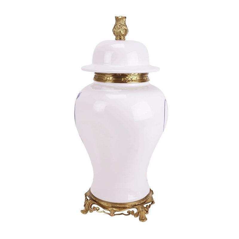 TULIP ORMOLU GINGER JAR-tbgypsysoul