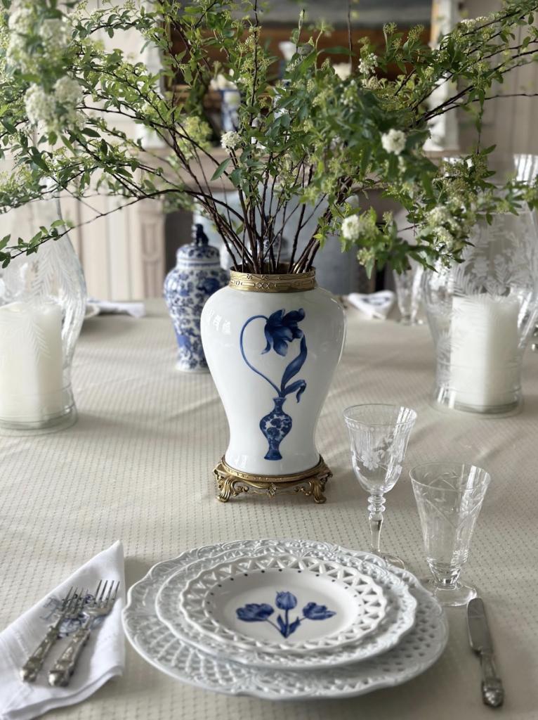 TULIP ORMOLU GINGER JAR-tbgypsysoul