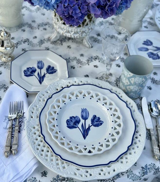 Tulip Salad Plate-Shop-tbgypsysoul