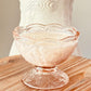 Vintage Atlantis Pink Koi Pedestal Bowl - Southern Amaretto-Vintage Glass Candles-tbgypsysoul