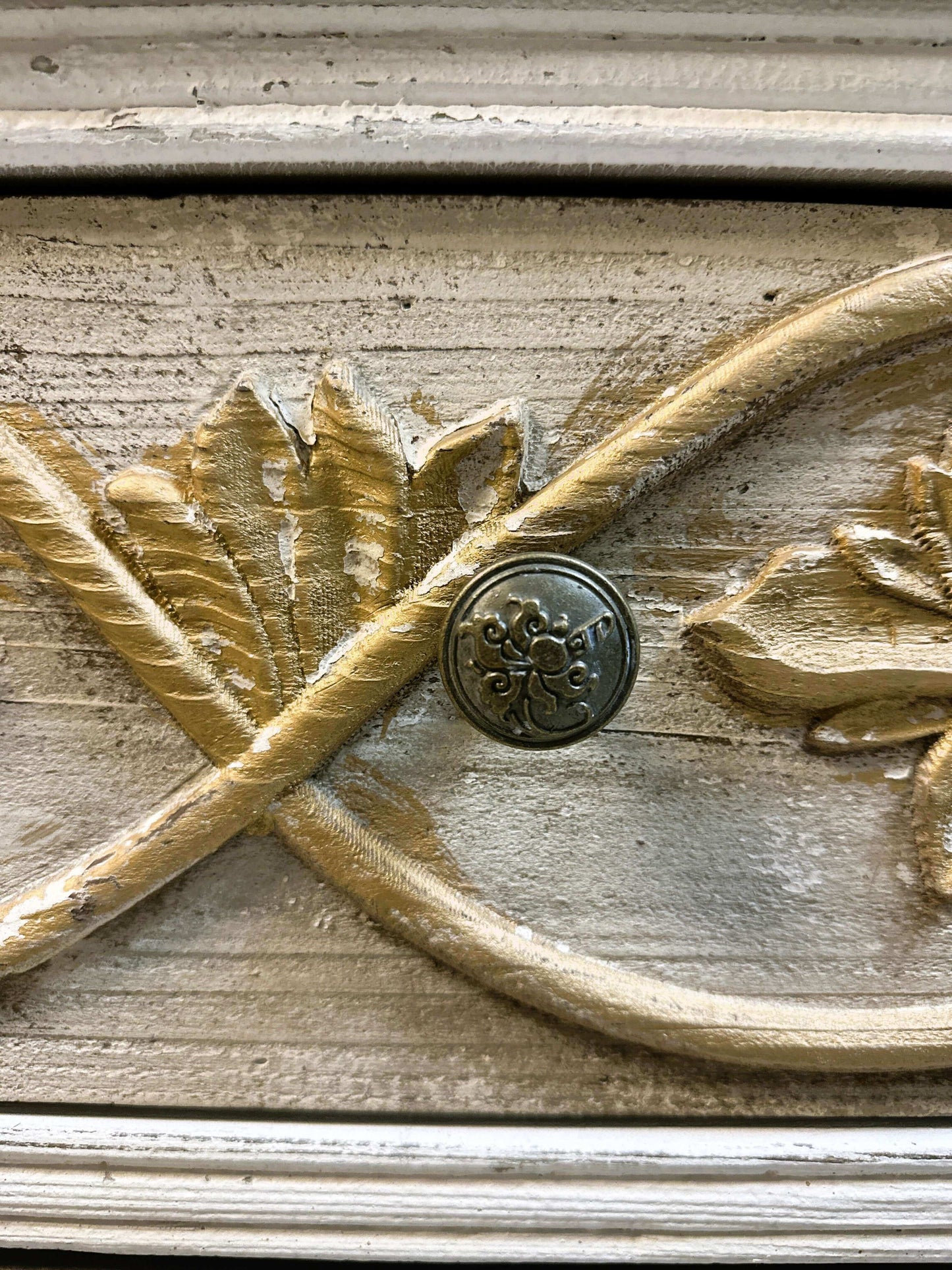 Vintage Dresser in French Provincial Style-Dresser-tbgypsysoul