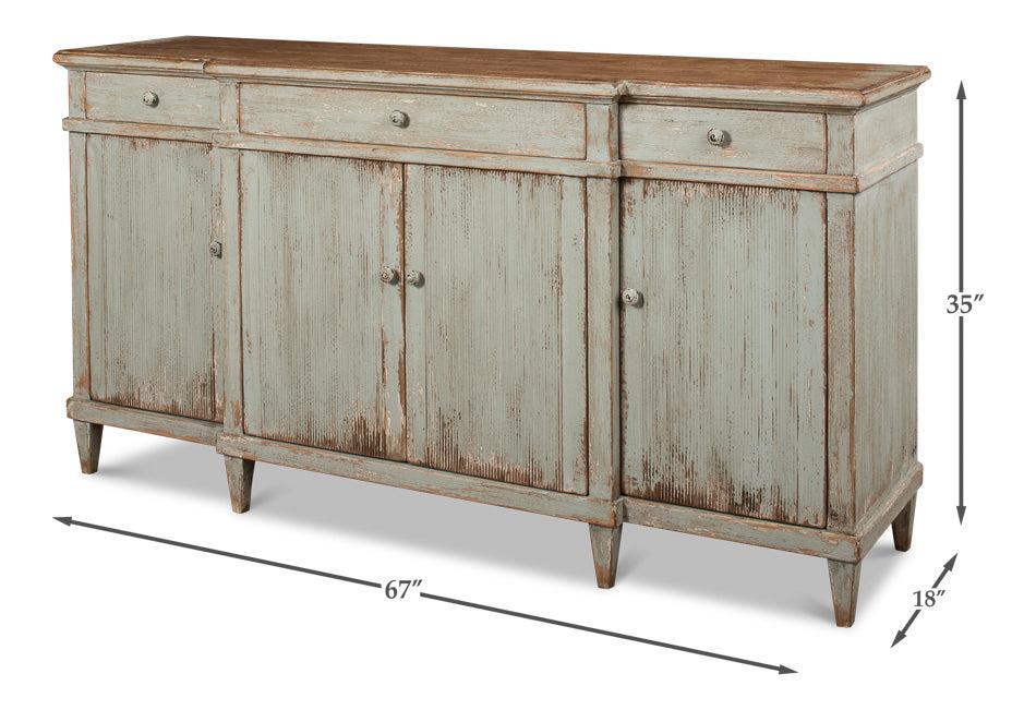 Vintage Patina Sideboard - White Glove Included-Buffet Sideboard-tbgypsysoul