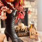 Vintage Witch Boot Vase-Vase-tbgypsysoul