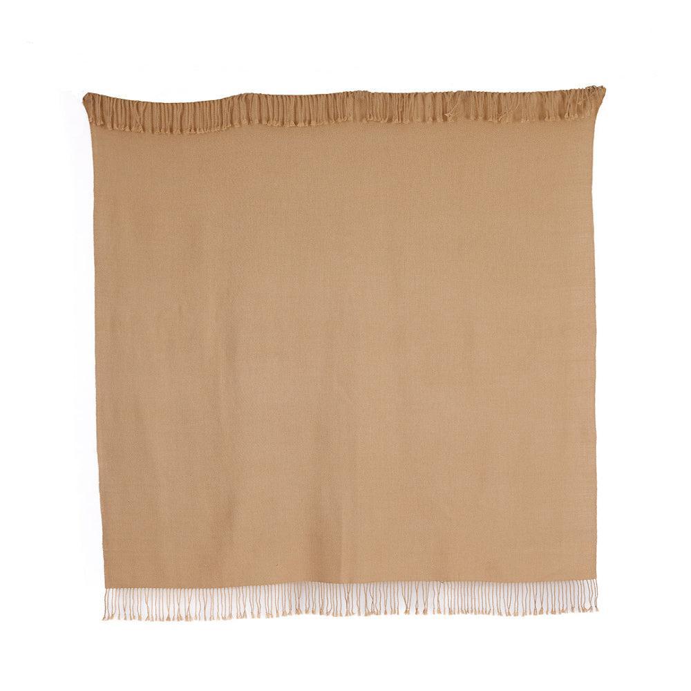 Wasi Collection - Undyed Camel Baby Alpaca Throw-tbgypsysoul