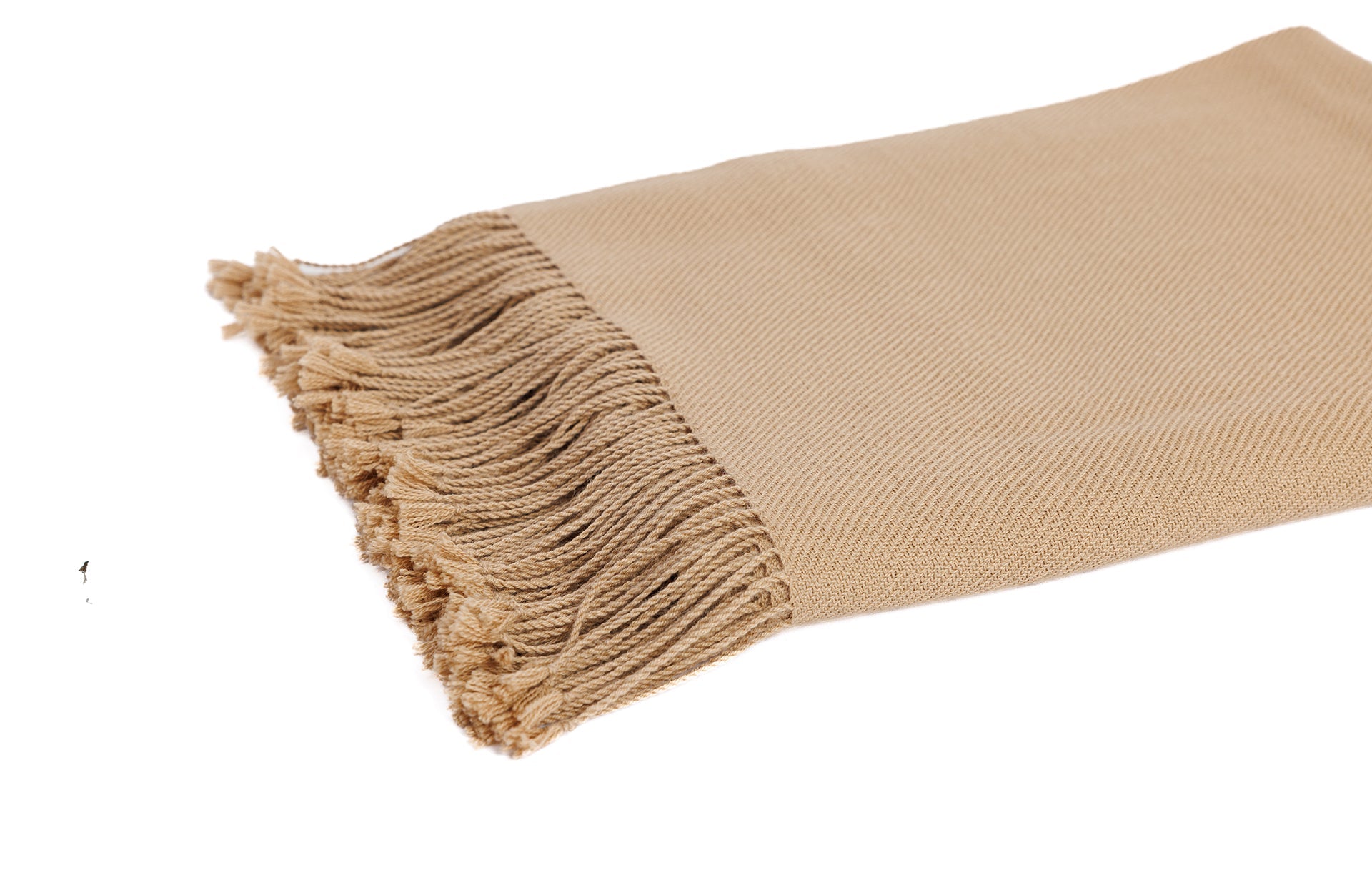 Wasi Collection - Undyed Camel Baby Alpaca Throw-tbgypsysoul