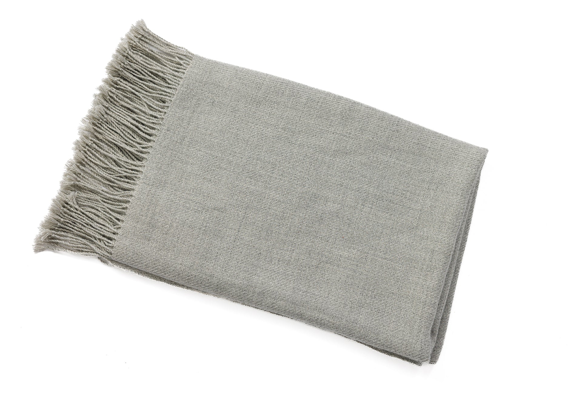 Wasi Collection - Undyed Graphite Baby Alpaca Throw-tbgypsysoul