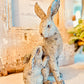 Weathered Cement Mama & Baby Bunny-Easter Home Decor-tbgypsysoul