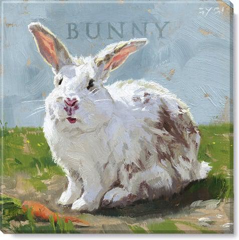 white-bunny-canvas-print-home-decor-sullivan-5l-x5w-x1-2-Threadbare Gypsy Soul