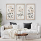 White Vintage Botanicals 35" x 18"-Wall Art-tbgypsysoul