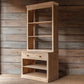 WHITE WASHED BAKERY WALL UNIT-Cabinet-tbgypsysoul
