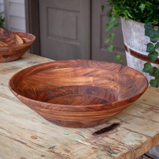 Wooden Serving Bowl-tbgypsysoul