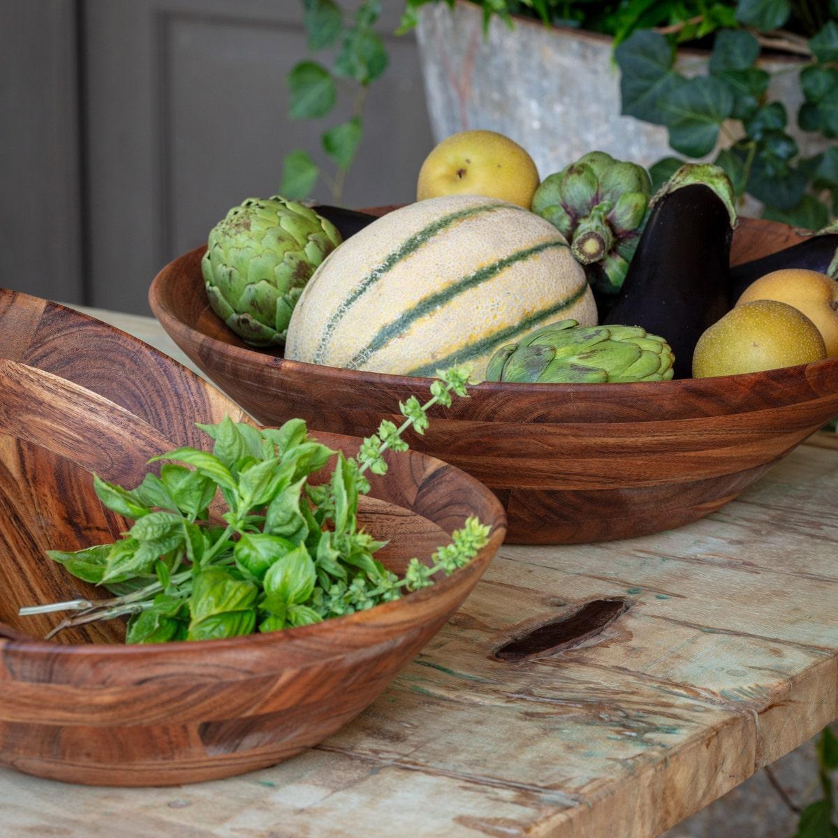Wooden Serving Bowl-tbgypsysoul