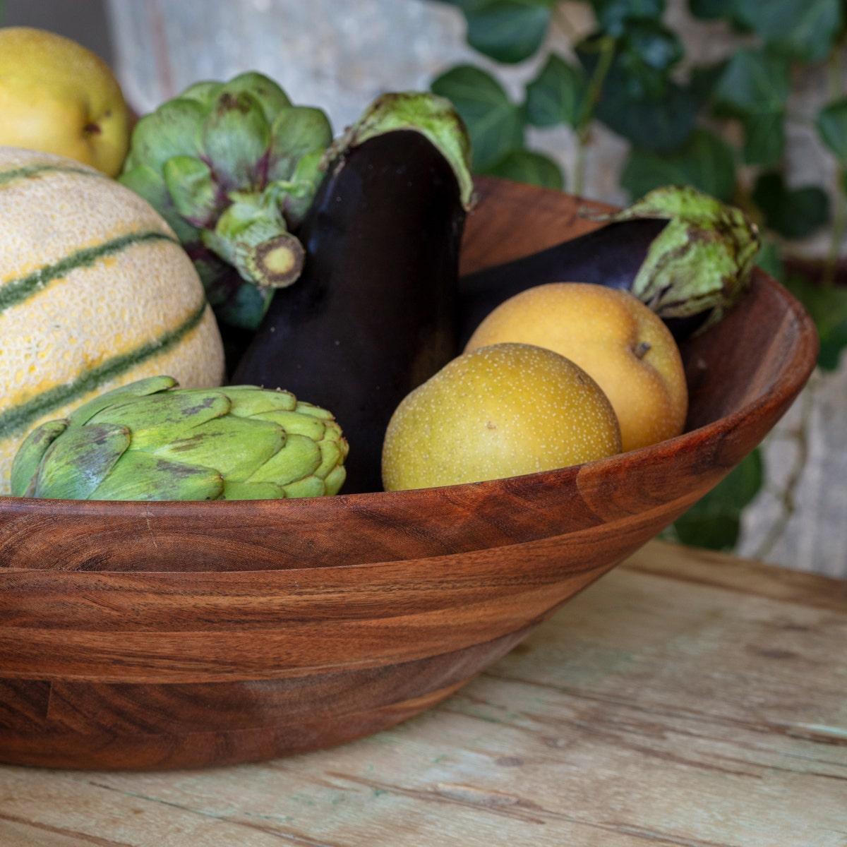 Wooden Serving Bowl-tbgypsysoul