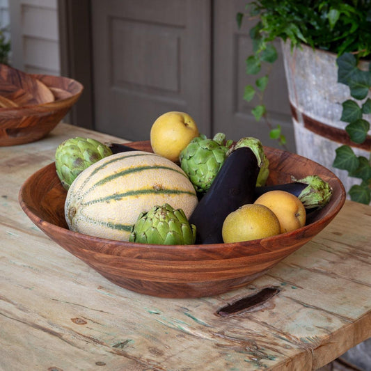 Wooden Serving Bowl-tbgypsysoul